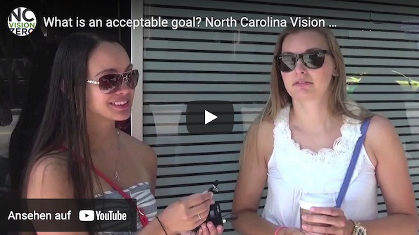 Vorschaubild zum YouTube Video der North Carolina Vision Zero