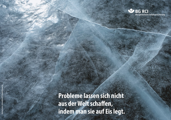 Probleme lassen sich nicht  aus der Welt schaffen,  indem man sie auf Eis legt.