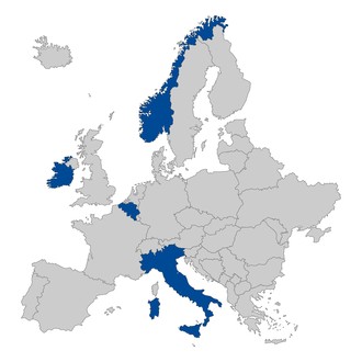 Innerhalb der Verbindungsstelle der gesetzlichen Unfallversicherung werden die EU-Staaten Belgien, Norwegen, Irland und Italien von Mitarbeiterinnen und Mitarbeitern der BG RCI repräsentiert