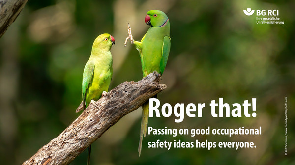 Roger that! Passing on good occupational safety ideas helps everyone.