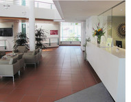 Ansicht der Rezeption in Haus Laubach