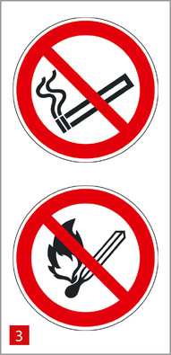 Beim Arbeiten mit Schalöl besteht Rauch- und Feuerverbot.