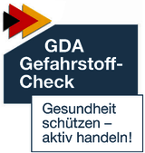 Logo GDA Gefahrstoff-Check