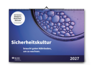 Das Titelmotiv zeigt eine Petrischale mit Luftbläschen auf lila Hintergrund